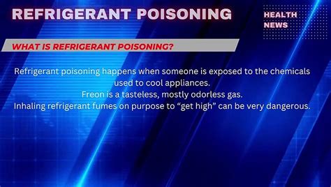 is ac refrigerant toxic|Refrigerant Poisoning: Symptoms, Treatments, and。